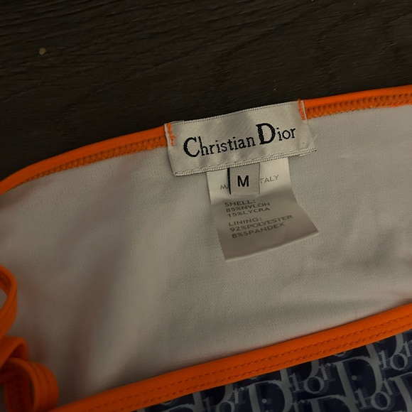 Dior Navy and Orange Bikini - Picture 4 of 4